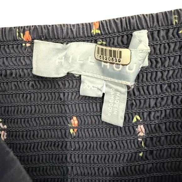 Hill House Home Matilda Dress in Navy Floral, Size XXS​ - Picture 6 of 7